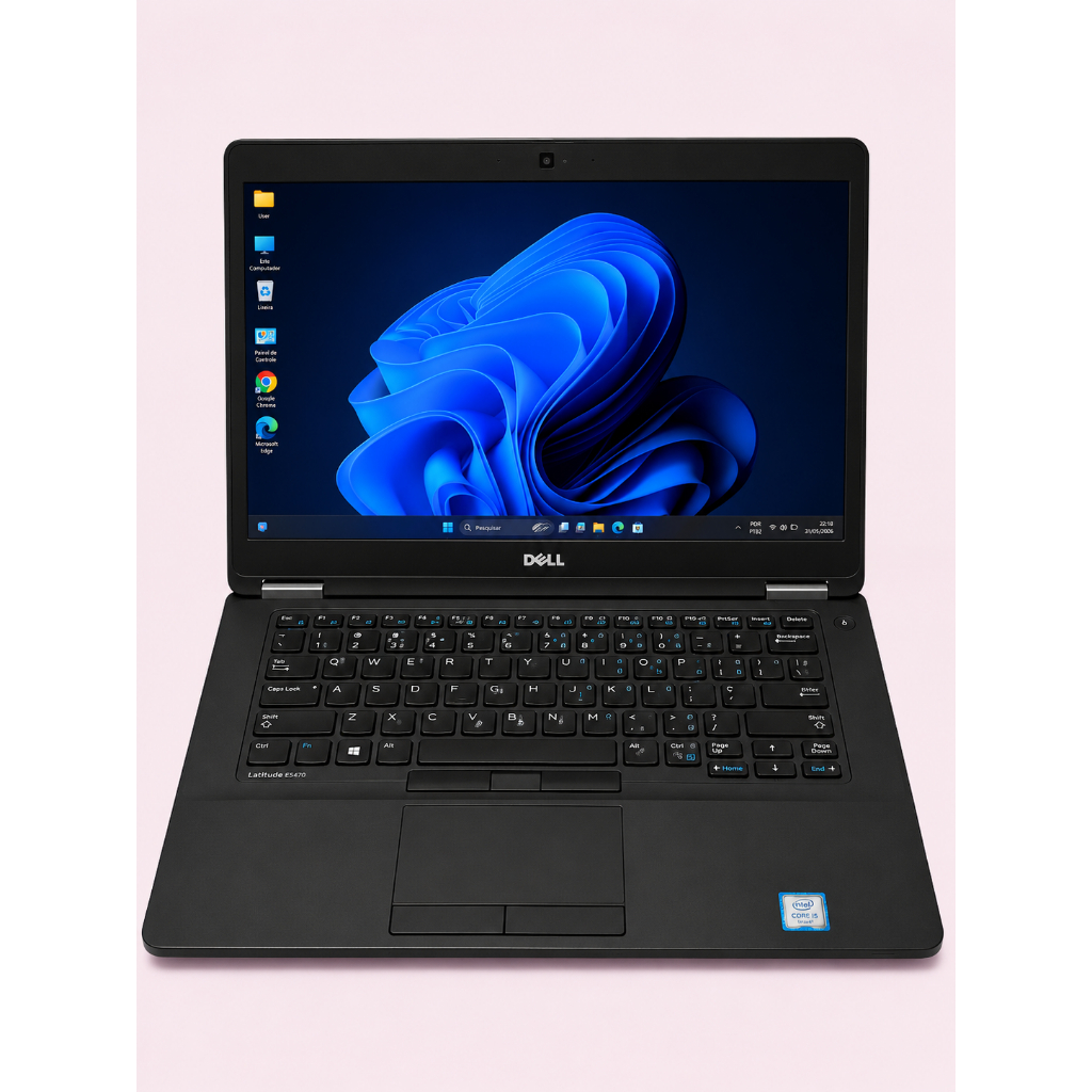 💻 Notebook Dell – i5 6ª Geração | 8GB RAM | SSD 240GB 💻