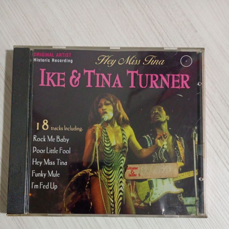 Cd hey miss tina - Ike e Tina Turner ( Original importado).