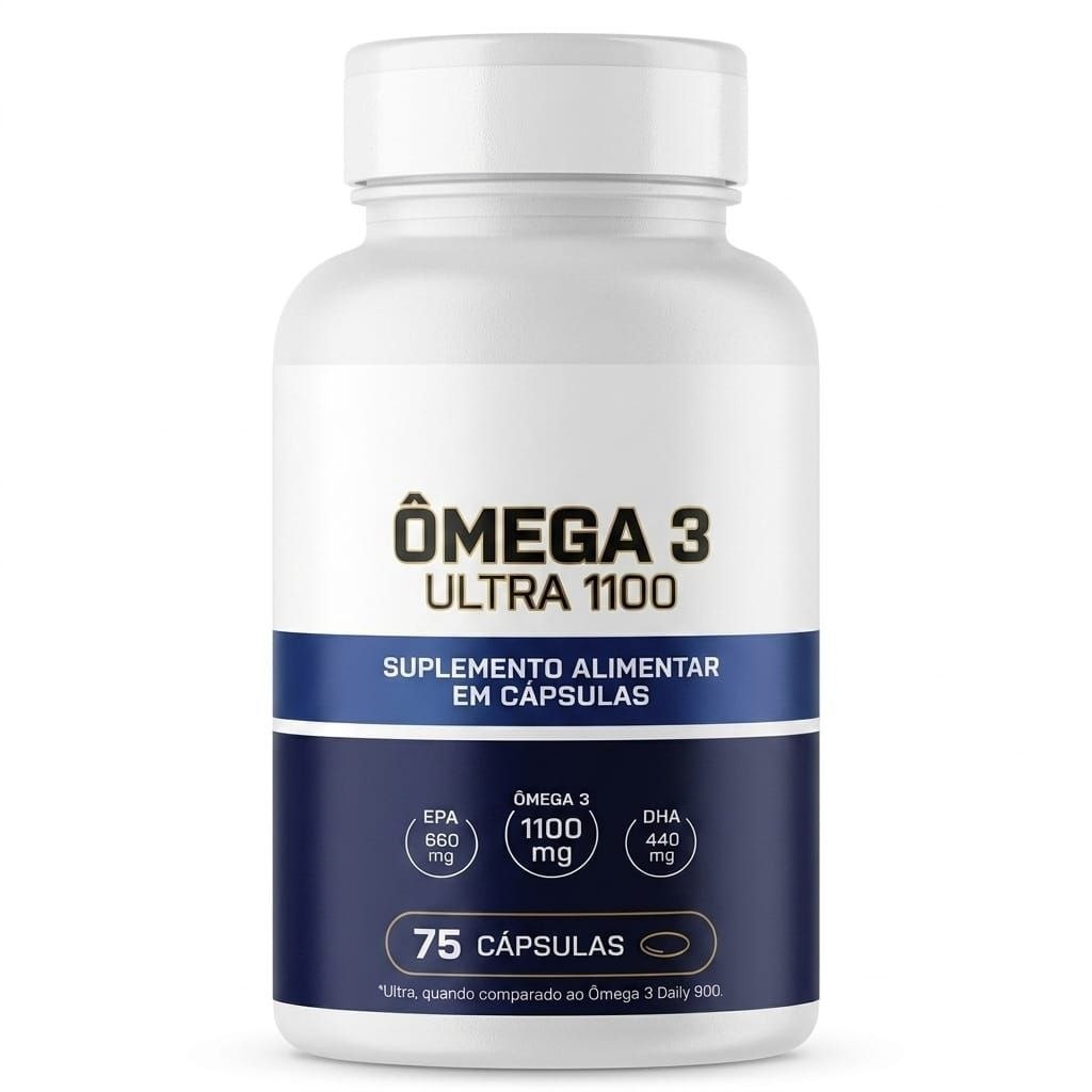Óleo de Peixe Ultra (Ômega 3) - (75 Cápsulas) - Produto 100% Original