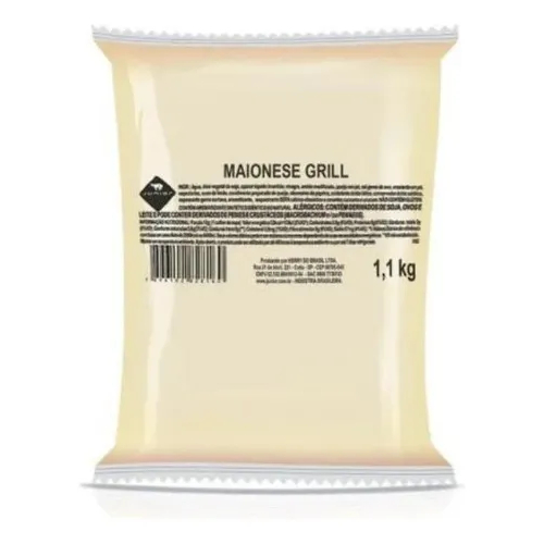 Maionese Grill Junior Kerry Pacote Pouch 1,1kg