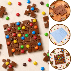 1~5 Forma BWB Simples Semiprofissional, Alto Rendimento Doces Finos Chocolates Cód. 3570 - Quebra Cabeça