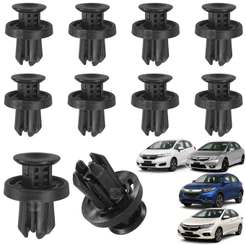 10 Presilha Grampo Moldura Tampa do Motor Honda Fit Civic Crv Wrv Hrv 2015 2016 2017 2018 2019