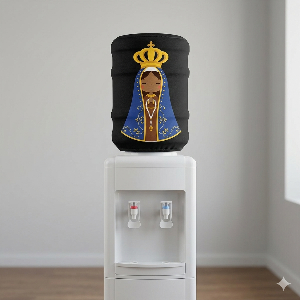 Capa Para Galão 20 Litros Imagem Nossa Senhora Aparecida Fé Católica