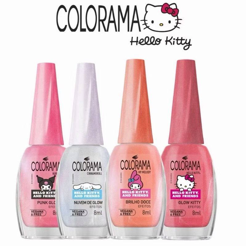Esmalte Colorama Hello Kitty Nova Coleção
