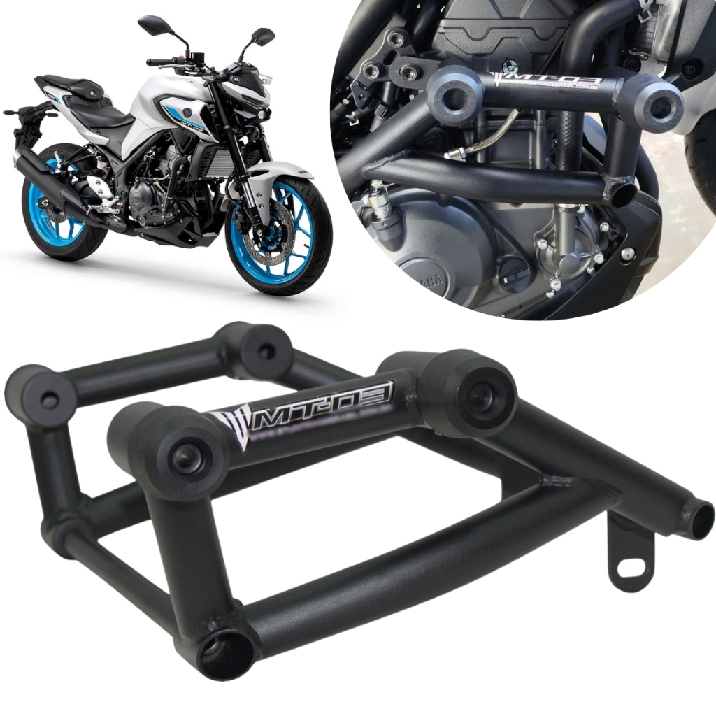 Slider Stunt Race Mt 03 Protetor Motor Carenagem Mt-03 2026+