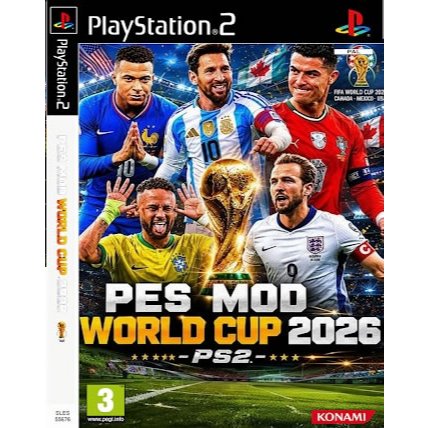 PES 2026 Copa do Mundo 2026  Ps2