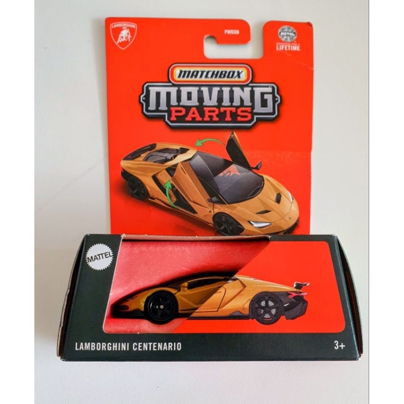 MATCHBOX - MOVING PARTS - LAMBORGHINI CENTENARIO