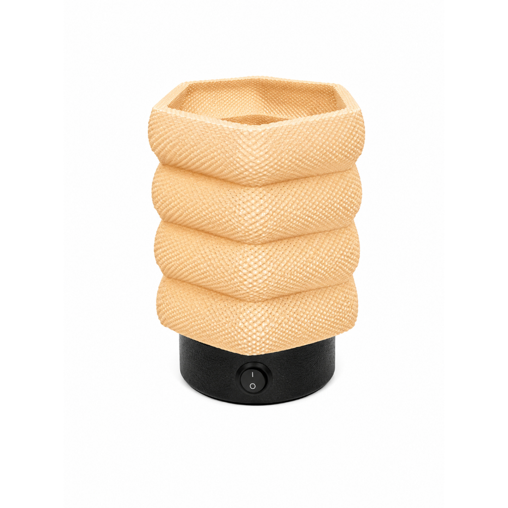 Imagem Luminária LED Decorativa Lumina Zen Luz Quente Abajur Moderno Quarto Sala Home Office