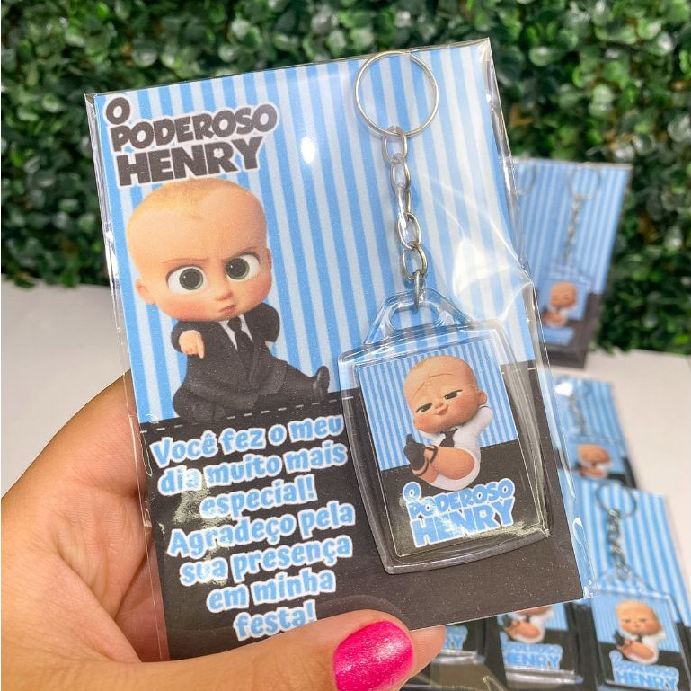 Chaveiro Personalizado PODEROSO CHEFINHO | Lembrancinha | Festa | Aniversário | Infantil | Decoração