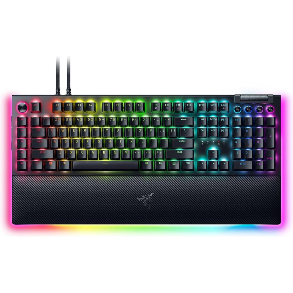 Razer Teclado mecânico para jogos BlackWidow V4 Pro com fio AND