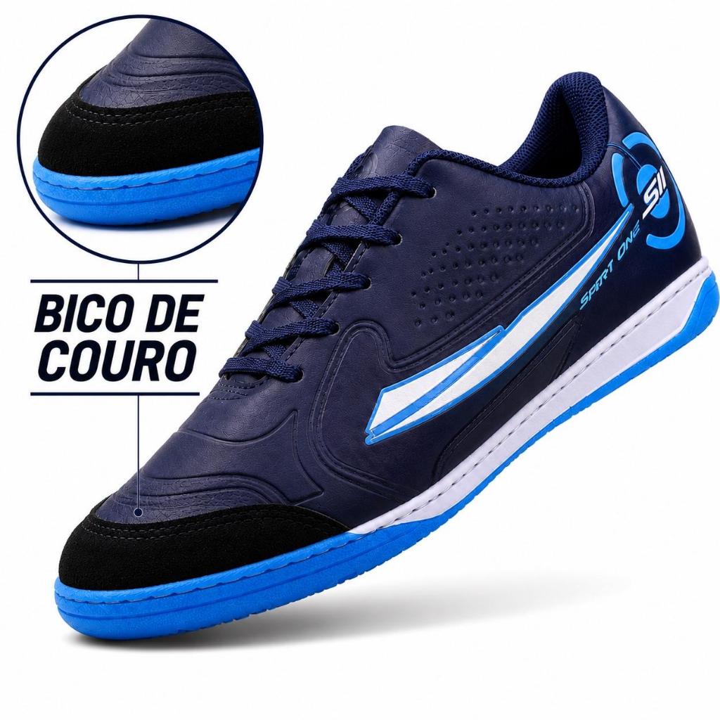 Chuteira Futsal salão Profissional Palmilha de Gel colada e costurada quadra BUMB Envio FULL