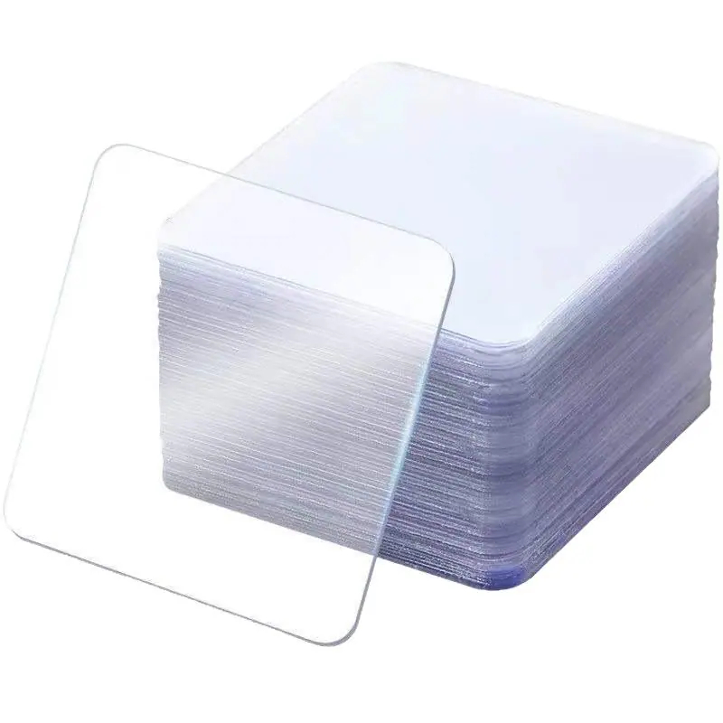 Adesivo Mágico Dupla Face Transparente 6x6cm Fixa Tudo Sem Furar Parede, Ultra Forte Lavável Removível