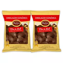 Kit 2un Barion Pao De Mel Cob Sabor Chocolate 300g