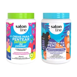 Kit Duplinha com 2 Cremes para Pentear Xô Porosidade + Definição Natural