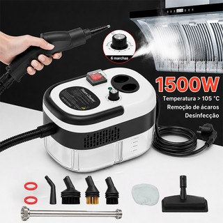 Limpador a vapor portátil de 1500 W, máquina de limpeza de alta temperatura e alta pressão de 110V-D14