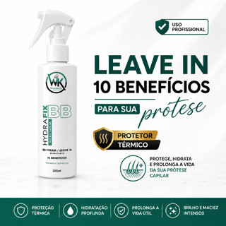 Protetor Térmico para Prótese Capilar - Spray Antifrizz, Desembarace Instantâneo + Durabilidade