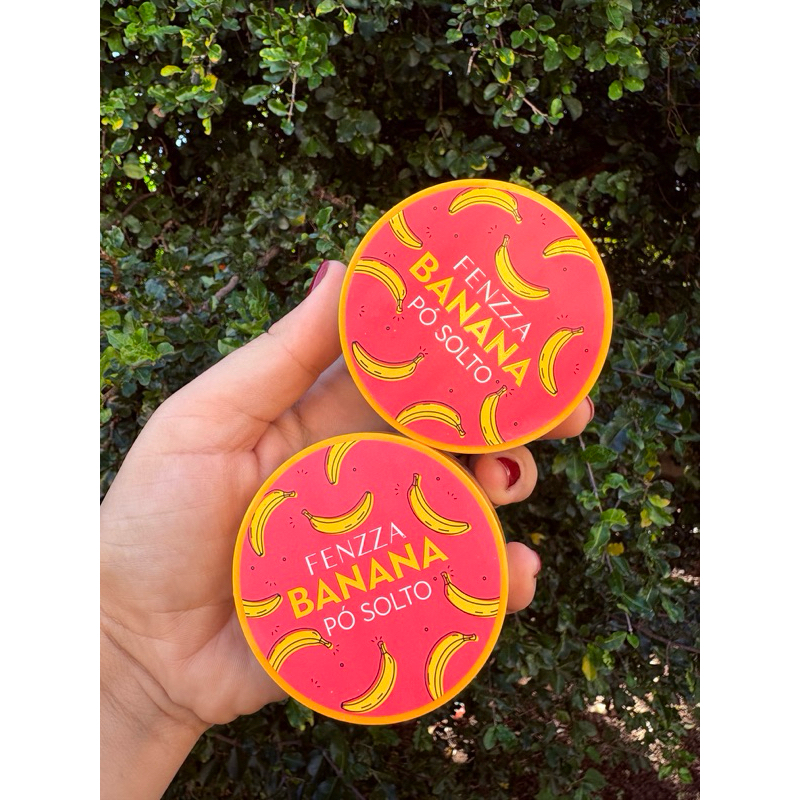 Pó solto Facial  Banana - Fenzza 15g