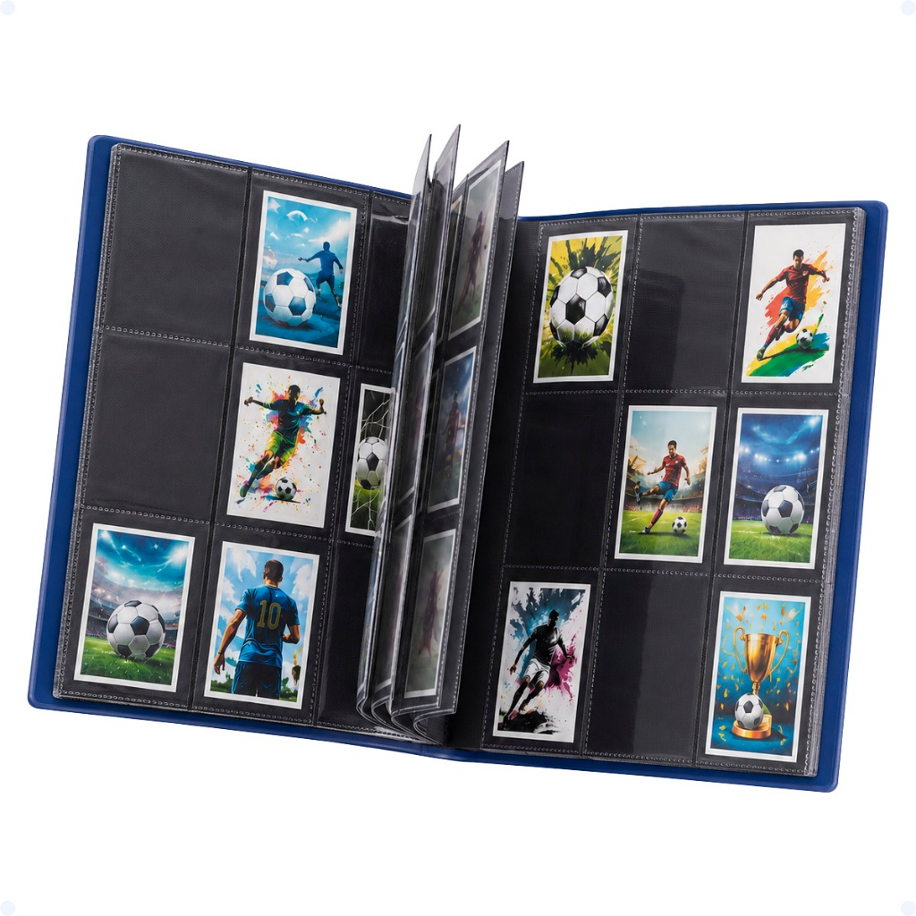 Pasta De Figurinhas Do Álbum Copa Do Mundo 2026 Brochura FIFA Futebol Colecionáveis Grande