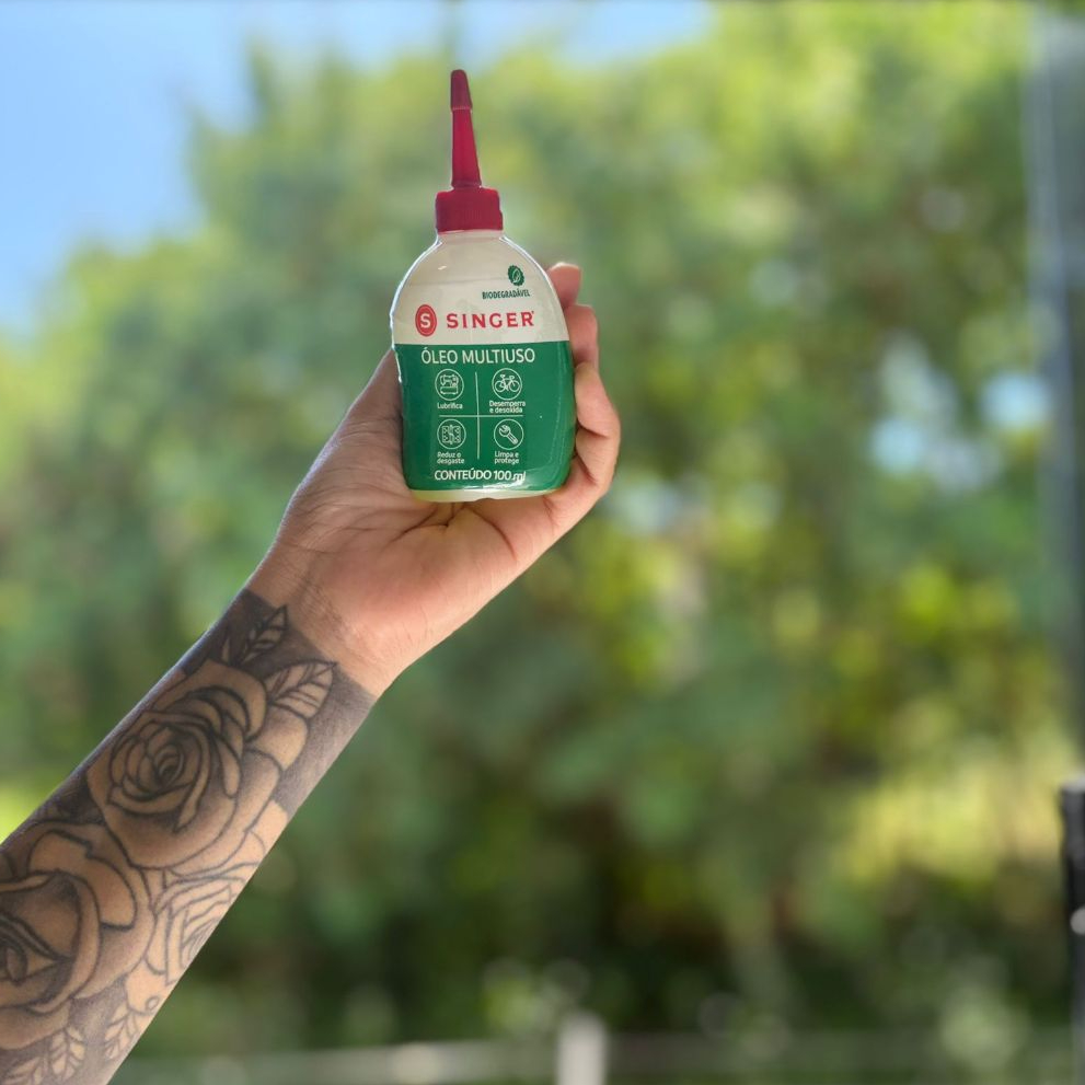 Óleo Singer Biodegradável Máquina e Eletrodomésticos Multiuso 100ml
