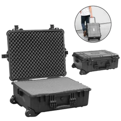Maleta Anti Impacto Vonder MAI620 com Rodas IP54 55x43x20 4 Travas e Porta Cadeados