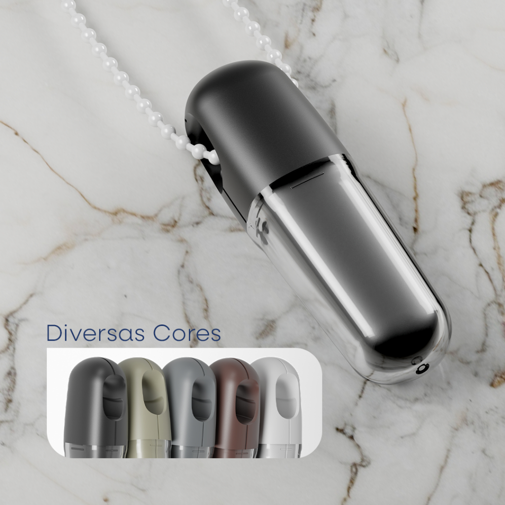 Pêndulo Voler Fosco Persiana e Cortina Corpo Cristal Acabamento Premium Corda Corrente