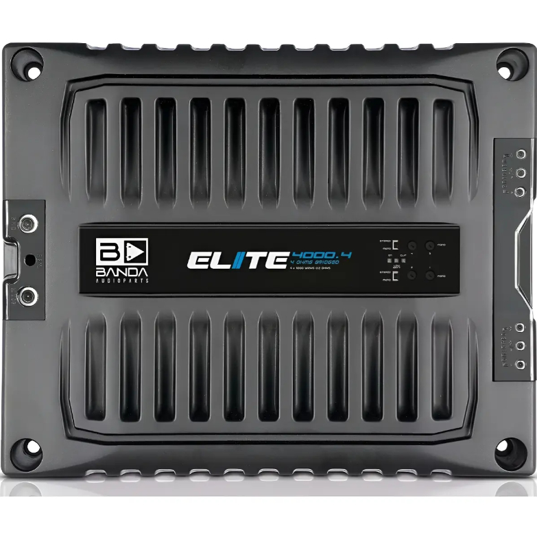 Modulo Amplificador elite 4000.4 banda 4000w 4 canais 2 ohms Potente