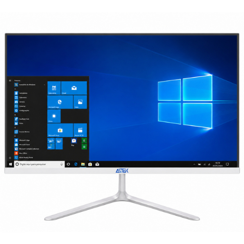 Computador All In One 21,5" Full HD Intel Core i5 8GB RAM SSD 256GB Wi-Fi para Trabalho e Estudos
