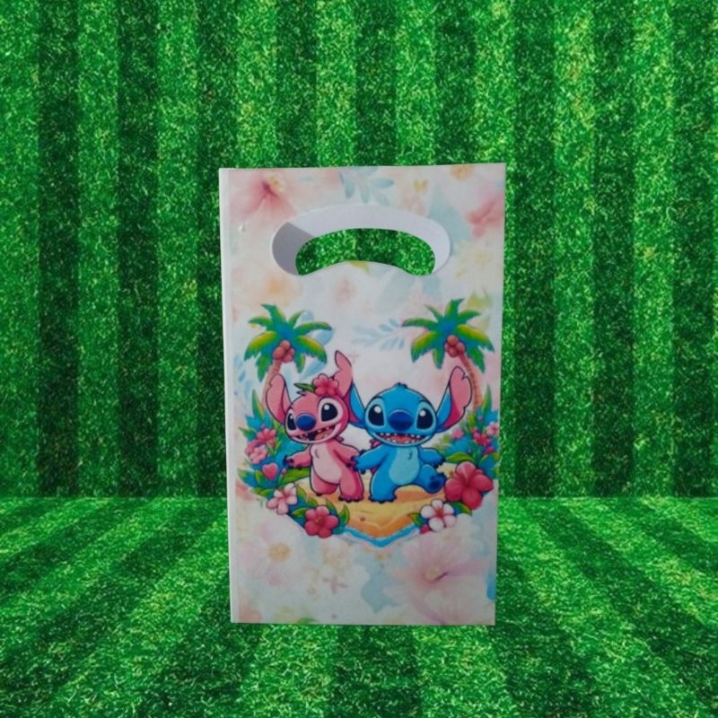 kit 2 Sacolinhas stitch - Sacolinhas surpresa- Sacolinhas Personalizadas- embalagens ideal para lembrancinha