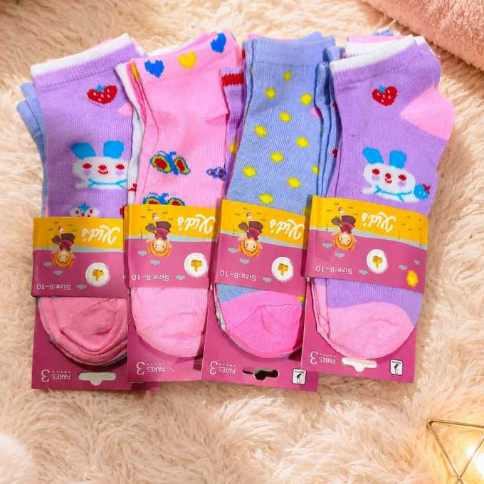 Meia Colorida Infantil Kit Meia Infantil Kit Meia Divertida Infantil Meia Estampada Meia Delicada Infantil