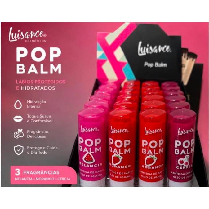 Batom balm labial luisance pop Balm