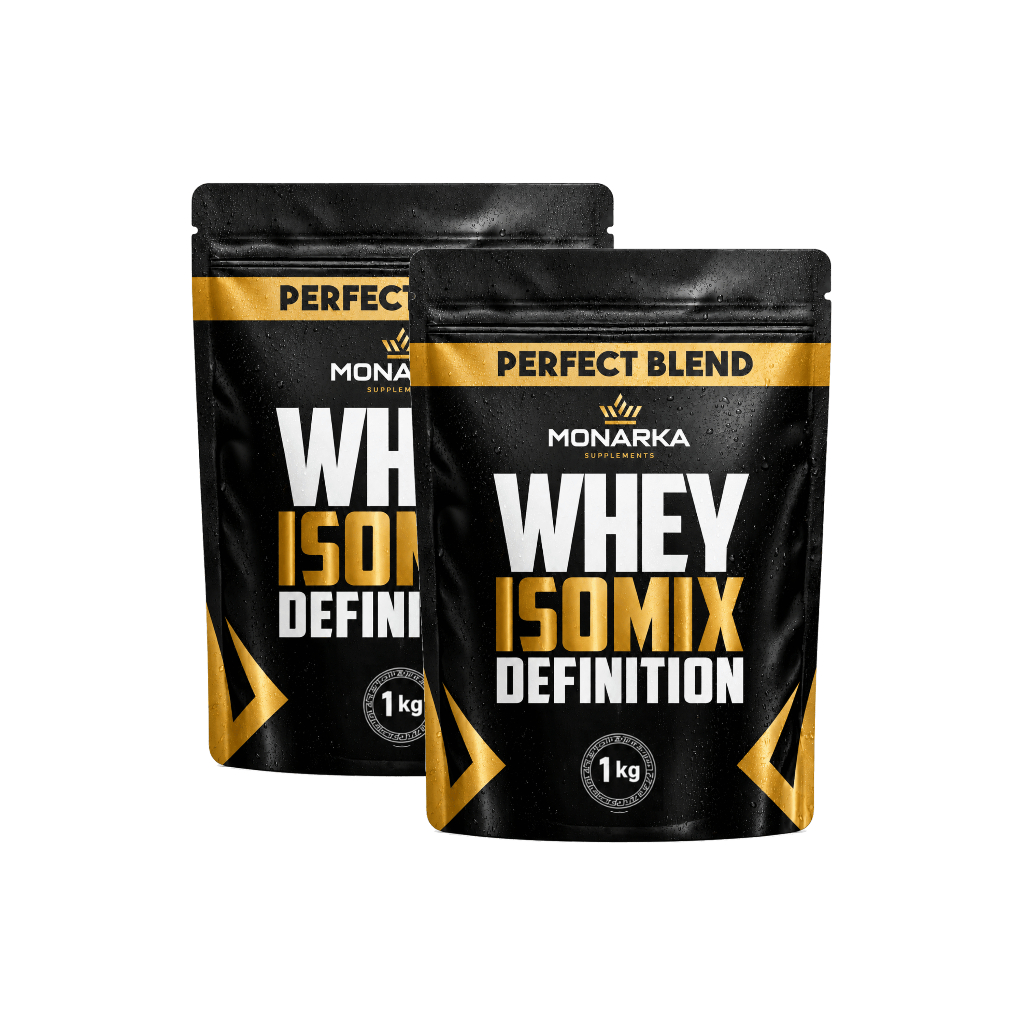 Kit Whey Protein 2kg - Isolado Concentrado - Blend de Proteína por porção - Pre Treino