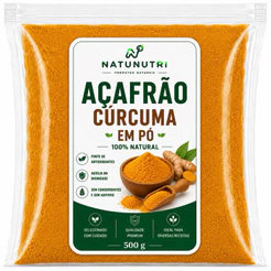 Açafrão Cúrcuma em pó Natural 1kg Natunutri