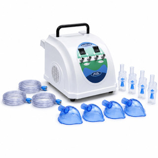 Inalador Nebulizador Hospitalar 4 Saídas Medicate MD400BP Bi-Power Bivolt