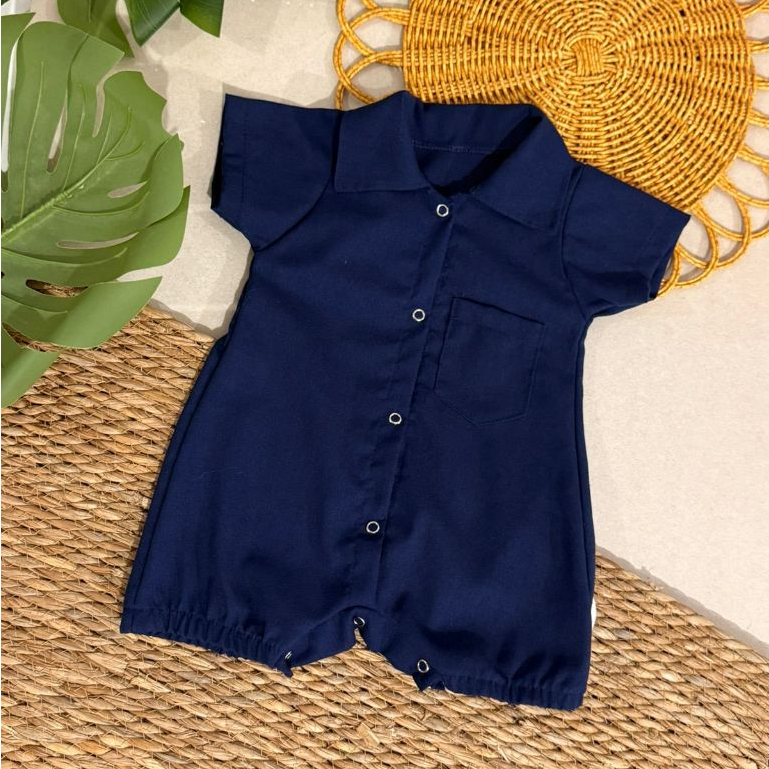 Macaquinho Bebê 0 a 6 Meses Menino Roupa De Bebê Confortável Verão Infantil