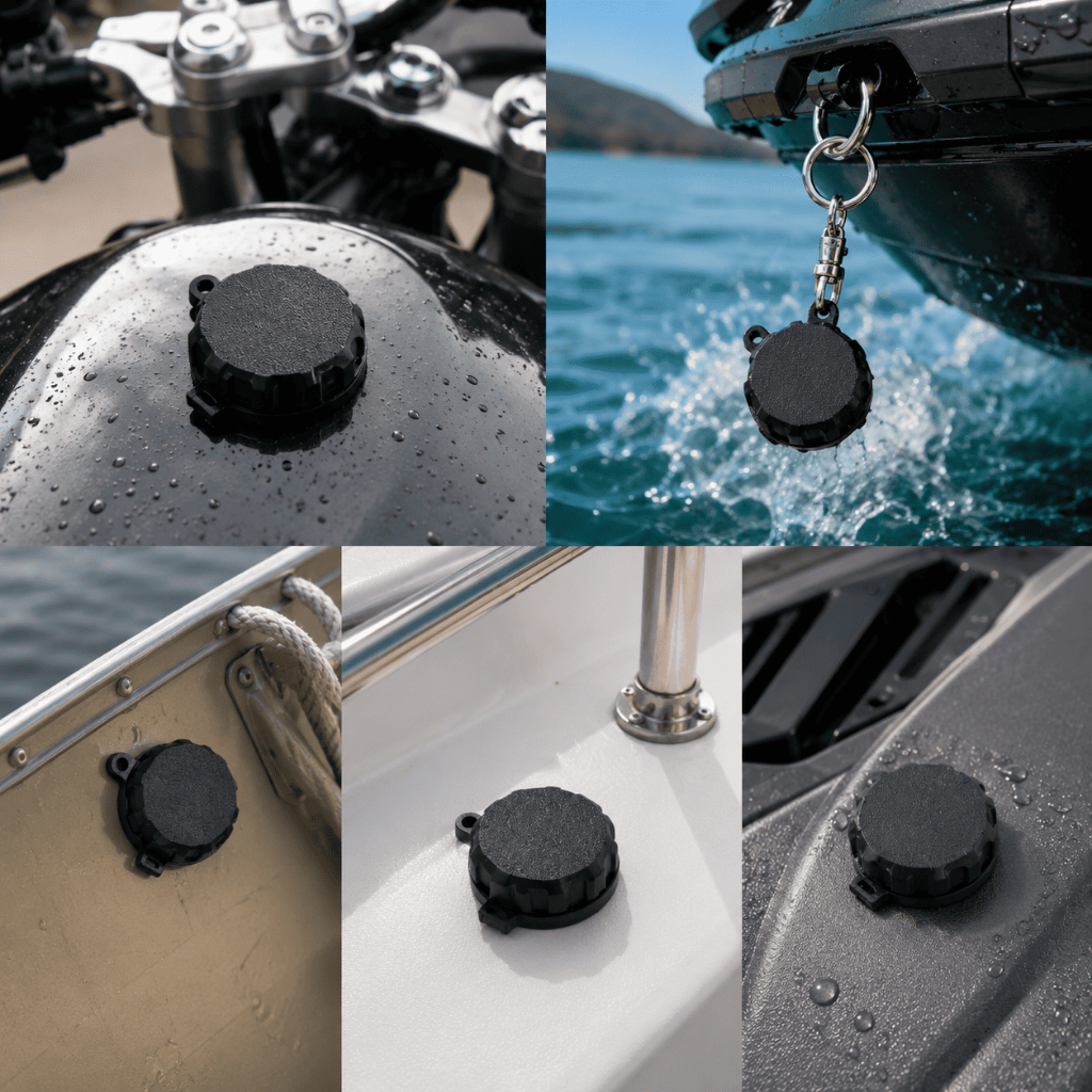 Case para AirTag Resistente à Água para Rastreamento em Carros Motos Jet Ski Lan