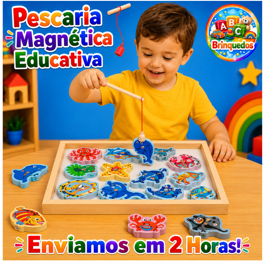 Quebra-Cabeça Infantil de Madeira Montessori Brinquedo Educativo de Encaixe com Números Coordenação Motora Autismo 2anos