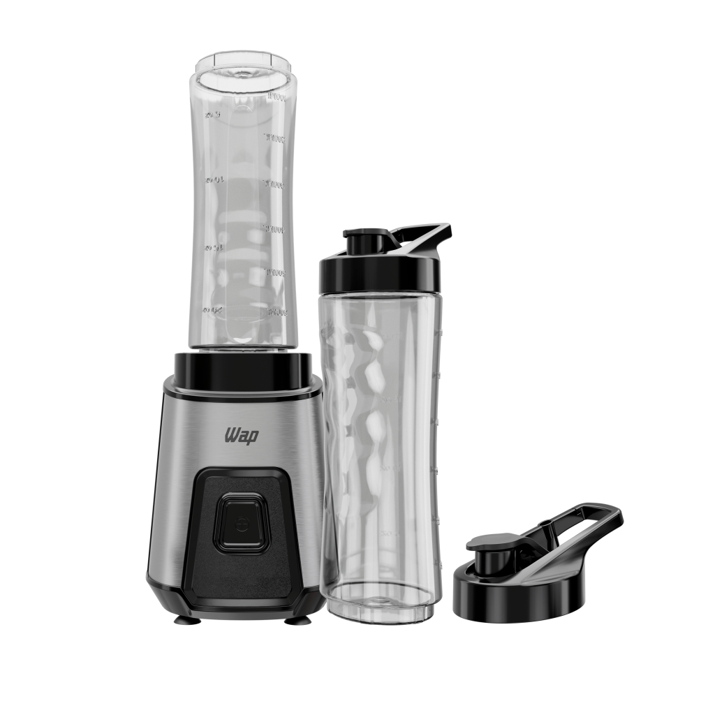 Liquidificador Portátil Wap Blender GO 300W com 2 Copos 127V