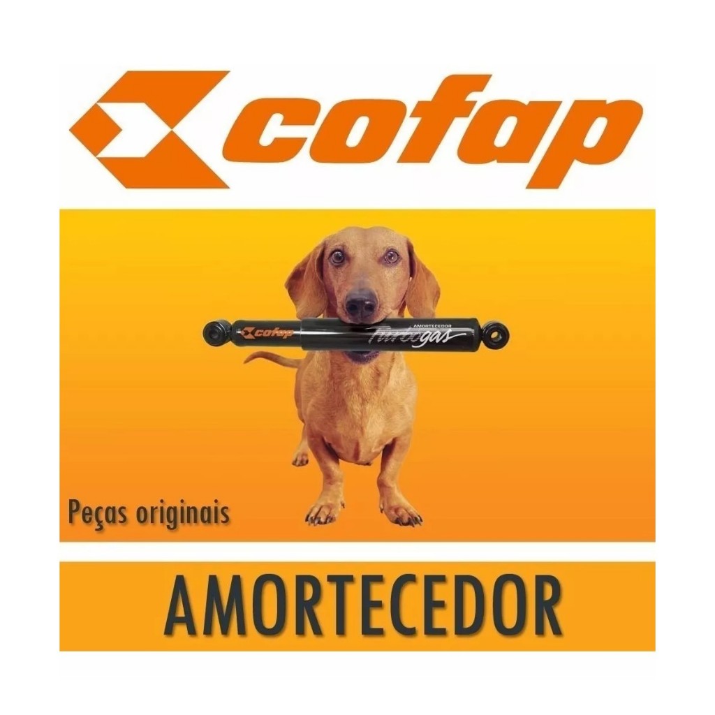 Par Amortecedor de Porta Malas Fox e Crossfox De 2003 a 2018 - Original Cofap — imagem 2 de 2