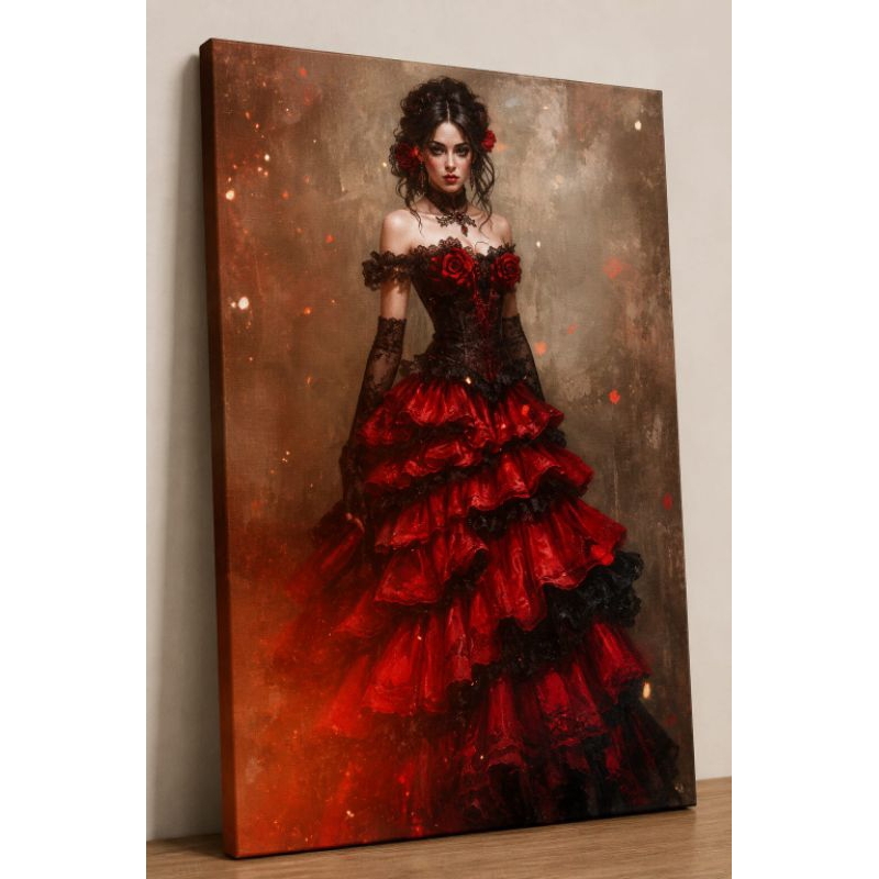 Imagem QUADRO DECORATIVO PLACA MDF- ARTE ESPIRITUAL SETE SAIAS