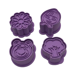 Ejetor MASHA E O URSO para Doces | Cortador e Marcador para Brigadeiro, Biscuit e Biscoito | Qualidade