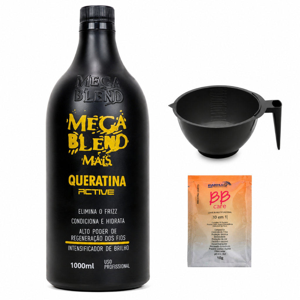 Escova Progressiva Mega Blend Sem Formol Original A Mais Vendida