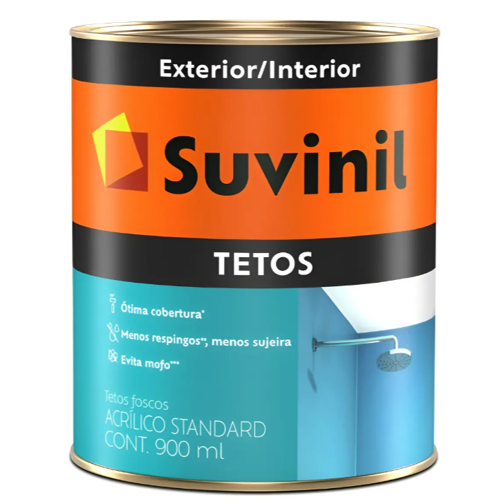 Tinta SUVINIL Anti-mofo Para Tetos 900 ml Branco Neve