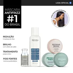 Kit completo antifrizz e tratamentos para todas as necessidades / Select One + Cronograma 50g + Ampola Biomask