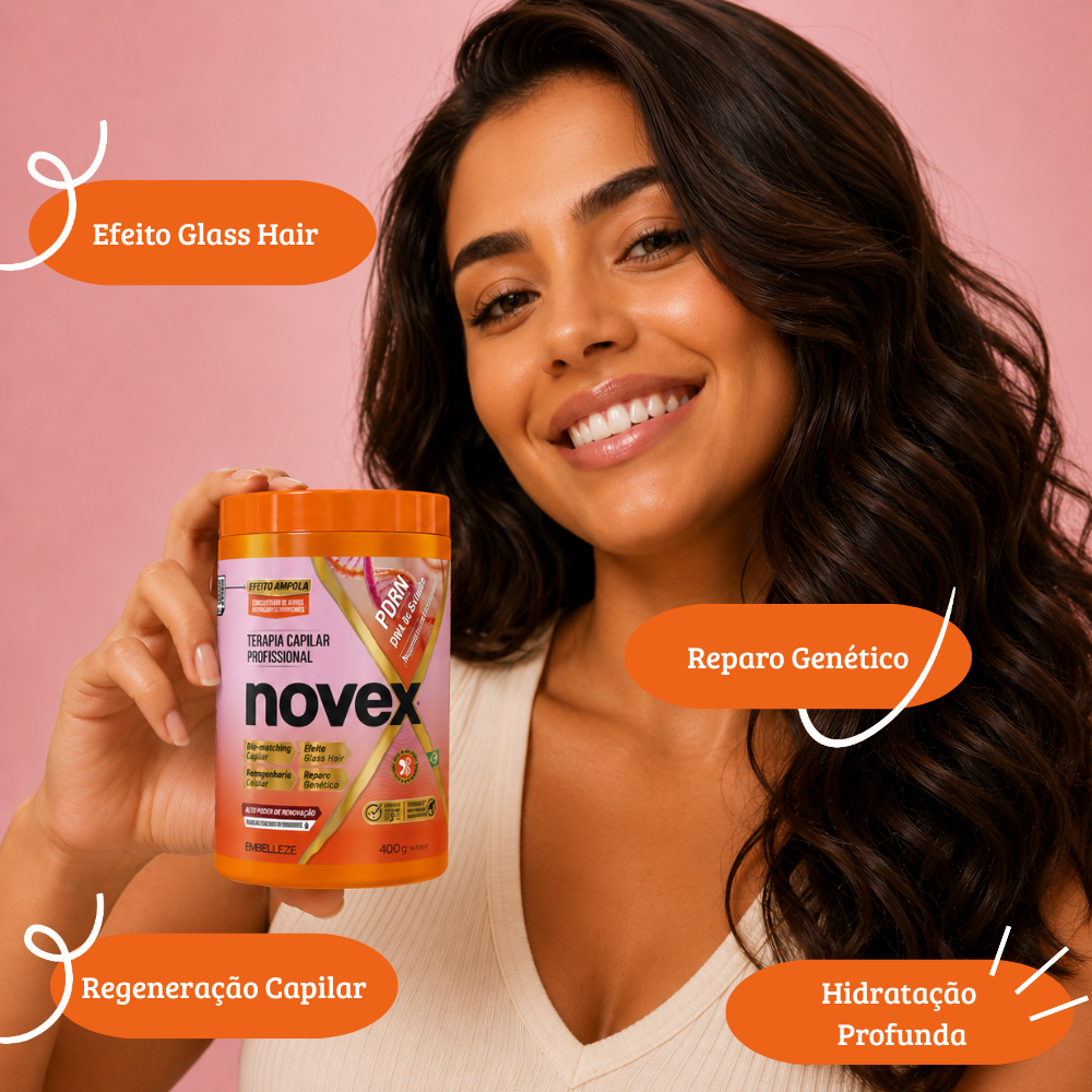 Kit 2 Creme de Tratamento Novex PDRN DNA de salmão · foto 2