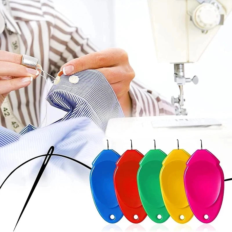 1/2/4/8 Passadores para colocar Linha em Agulha e Alfinete