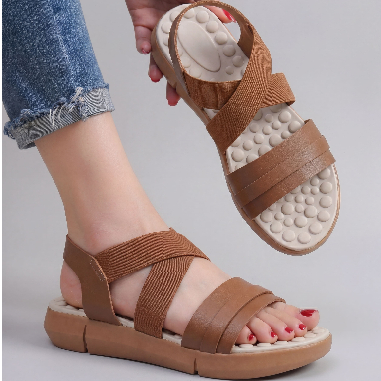 Sandália Ultra Conforto Chinelo para Esporão e Facite Plantar Anabela Original