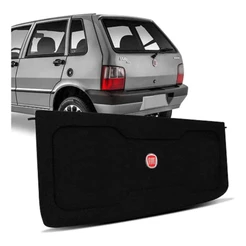 Tampão Bagagito Porta Malas Fiat Uno 1985 a 2012 2 ou 4 Portas Carpete Preto R-Acoustic