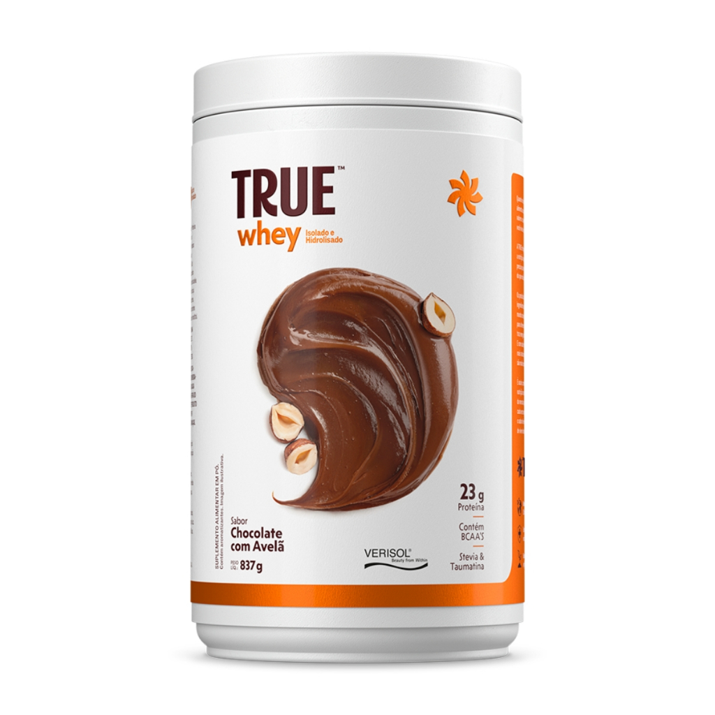 True Whey Protein - Chocolate com Avelã - 837g - True Source