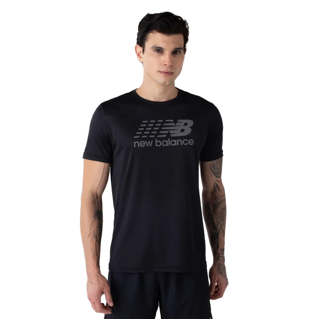Camiseta New Balance Masculina Multi Color Performance