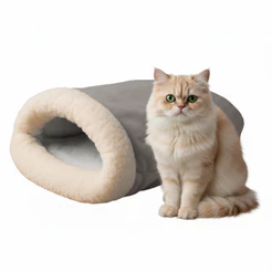 Caminha Saco de dormir para gato toquinha com Sherpa por Dentro Macio E Quentinho para o seu Amigo Pet